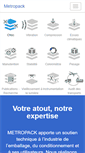 Mobile Screenshot of metropack.fr
